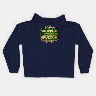 Welcome to SPUZZUM B.C. Kids Hoodie